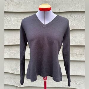 Jacob Brown V-Neck Sweater